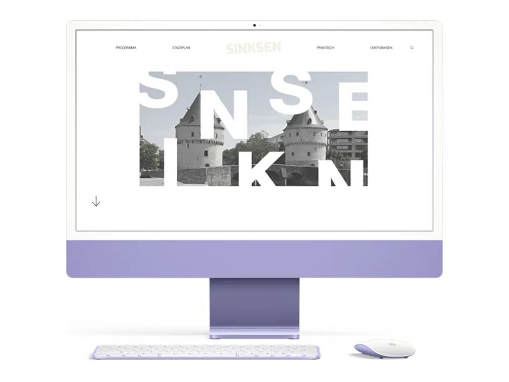Visuals website Sinksen